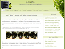 Tablet Screenshot of coolingwine.com